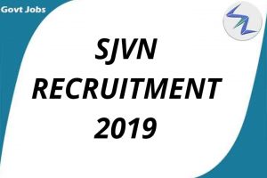 Read more about the article SJVN Recruitment 2019 | Freshers | Executive Trainees | BE/ B.Tech – CSE/ Civil/ EEE/ E&C/ Mech; MBA/ CA/ LLB | Across India